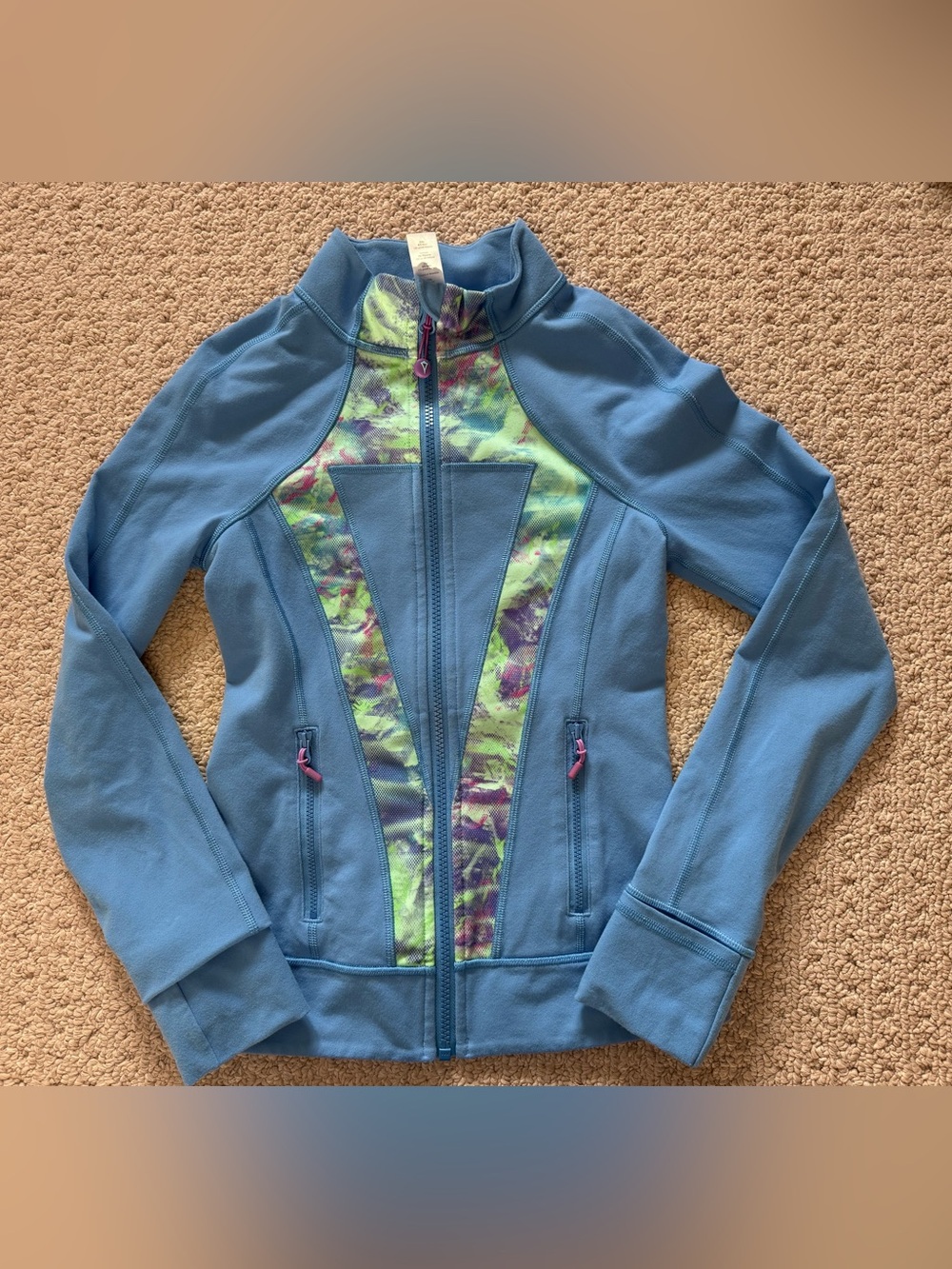 Ivivva Athletic Zip-up Jacket Girls Size 10